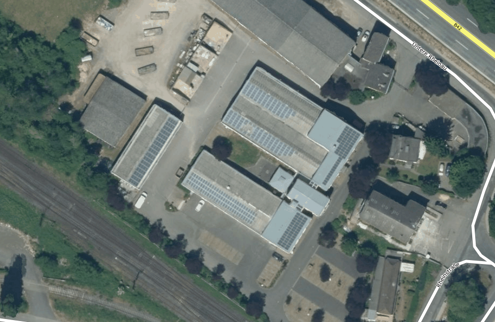 Luftbild Bendorf Bauhof